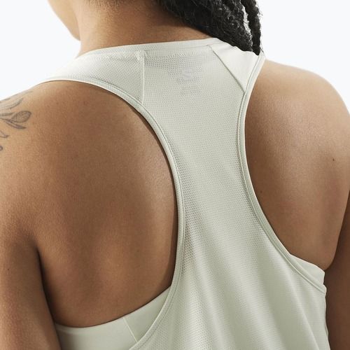 Lauf Tank Top Damen Salomon SHAKEout Core Tank icicle