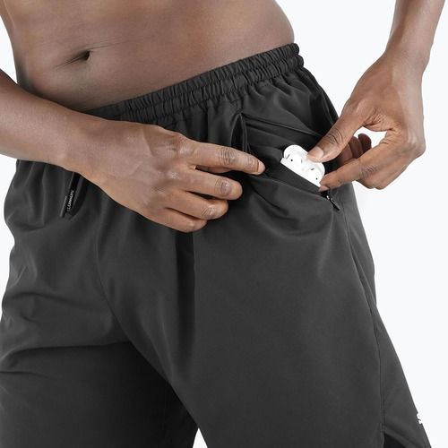 Laufshorts Herren Salomon SHAKEout Core 7" No Liner deep black