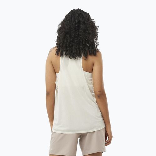 Lauf Tank Top Damen Salomon SHAKEout Air Tank icicle