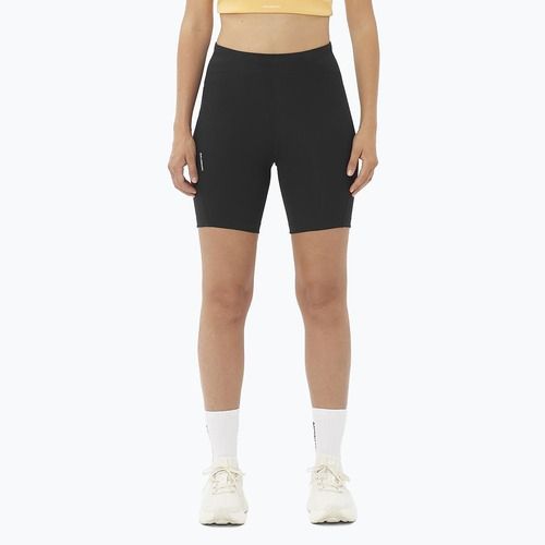 Laufshorts Damen Salomon SHAKEout Core Tights 6" deep black