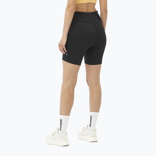 Laufshorts Damen Salomon SHAKEout Core Tights 6" deep black