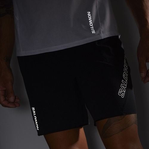 Laufshorts Herren Salomon Sense Aero 7'' deep black