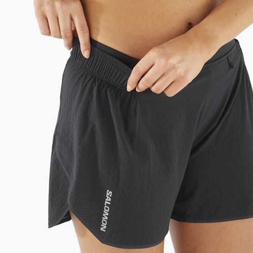 Laufshorts Damen Salomon Sense Aero 5'' deep black / peris