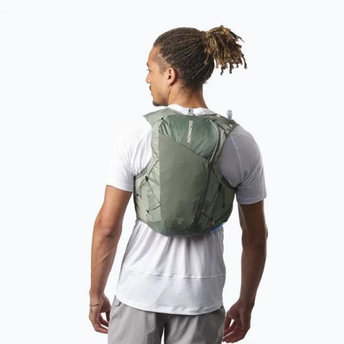 Salomon Active Skin 12 Reservoir Laufweste Lorbeerkranz/Lilienblatt