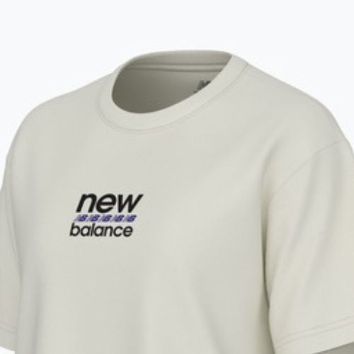 Damen New Balance Sport Entspanntes Grafik-T-Shirt mit Meerblick