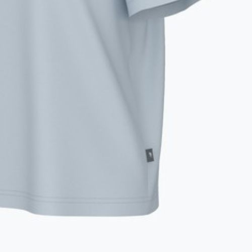 Damen New Balance Sport Entspanntes Grafik-T-Shirt eisblau