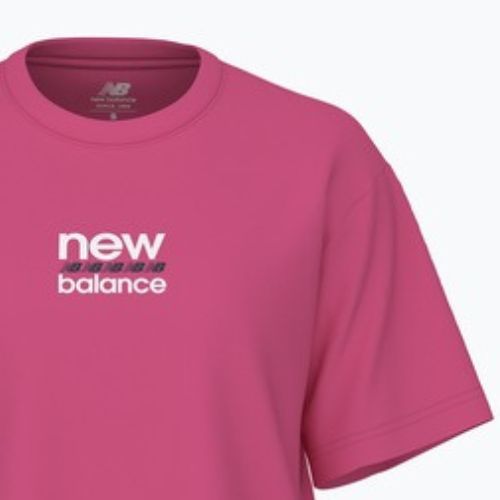 Damen New Balance Sport Entspanntes Grafik-Dragonbe-T-Shirt