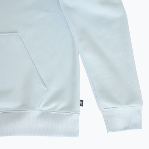 Damen New Balance Sport Grafik French Terry Hoodie eisblau