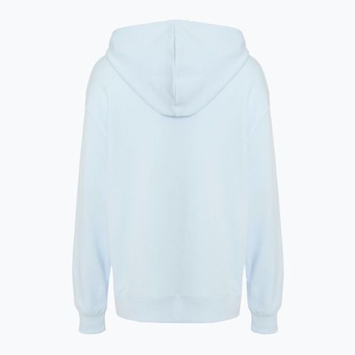 Damen New Balance Sport Grafik French Terry Hoodie eisblau