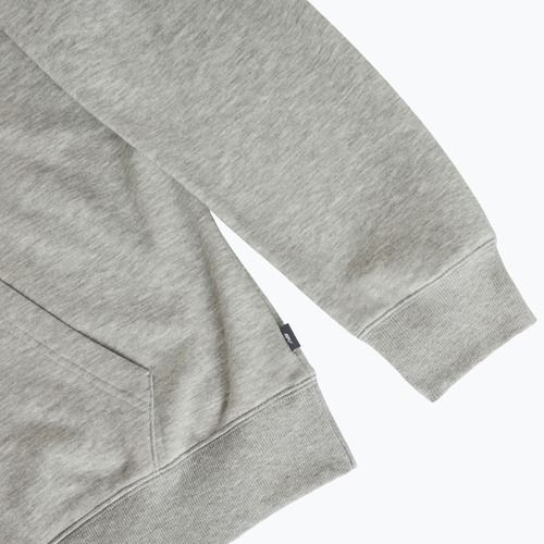 Damen New Balance Sport Grafik French Terry Hoodie sportlich grau