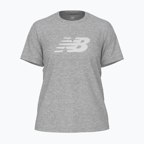 Damen New Balance Jersey Logo sportlich grau