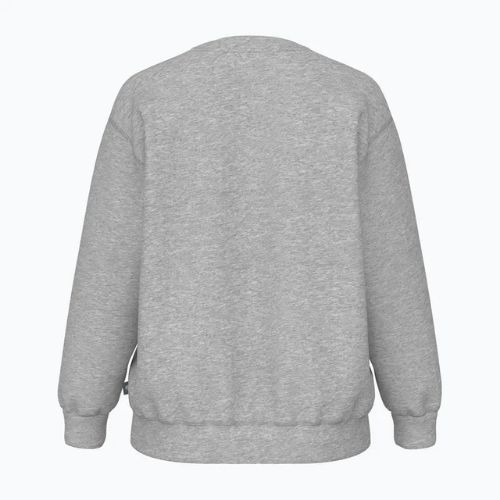Damen Sweatshirt New Balance Sport Fleece Logo Crew sportlich grau