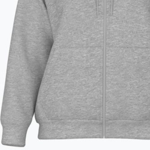 Damen Sweatshirt New Balance Fleece Logo Full Zip sportlich grau