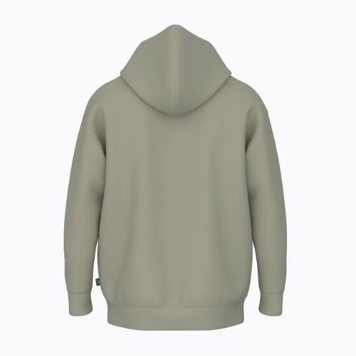 Herren New Balance Reimagine Fleece Hraphic Hoody olivine Sweatshirt