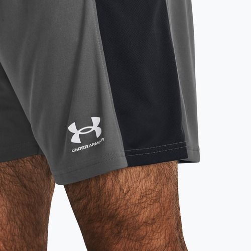 Fußballshorts Herren Under Armour Challenger castlerock / white