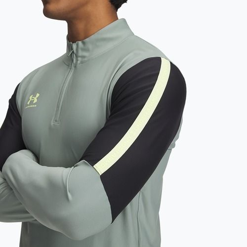 Hoodie SweatFußball Shirt Herren Under Armour Challenger Pro 1/4 Zip silica green / black / sonic yellow