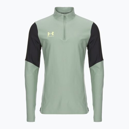 Hoodie SweatFußball Shirt Herren Under Armour Challenger Pro 1/4 Zip silica green / black / sonic yellow