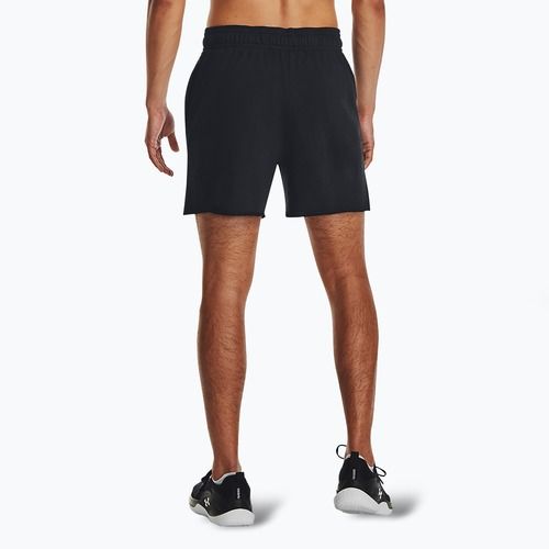 Shorts Herren Under Armour Rival Terry 6in black/onyx white