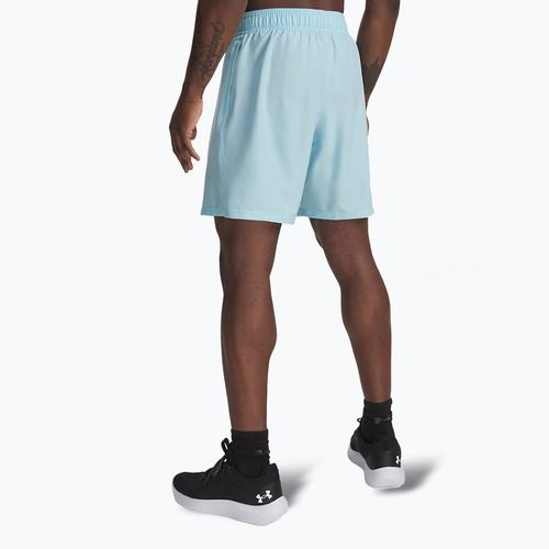 Trainingsshorts Herren Under Armour Woven Wordmark stream/black
