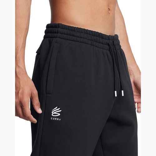 Hose Herren Under Armour Curry Splash Jogger black / white clay
