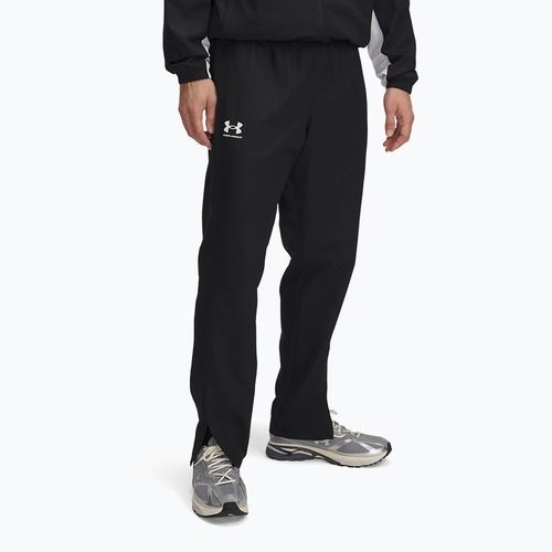 Hose Herren Under Armour Rival Woven Windbreaker Pant black/black/white