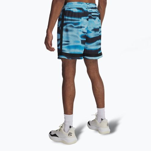 Basketball-Shorts Herren Under Armour Curry Statement II midnight navy / stream
