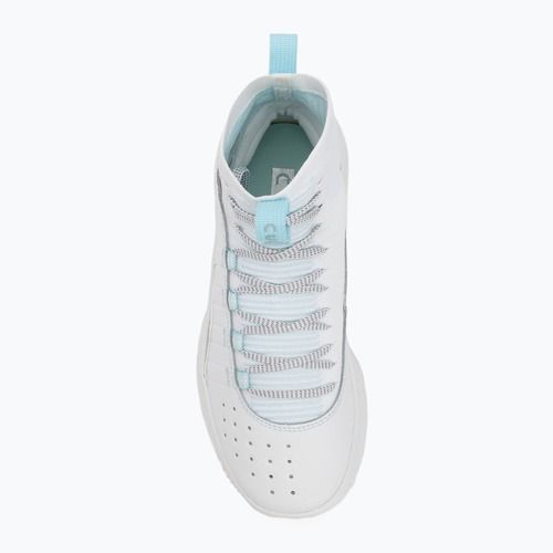 Under Armour CURRY 4 FLOTRO Basketball Schuhe weiß/stream/metallic silber