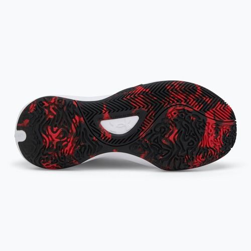 Under Armour Lockdown 7 rot/schwarz/weiß Basketball-Schuhe