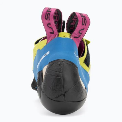 Kletterschuhe Damen La Sportiva Skwama apple green/cobalt blue