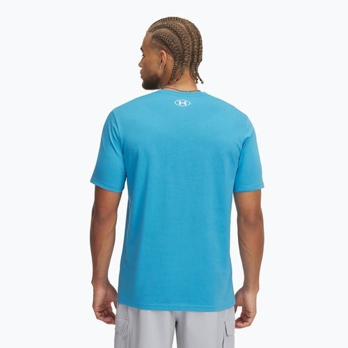 Trainingsshirt Herren Under Armour ABC Camo Boxed Logo ether blue/white