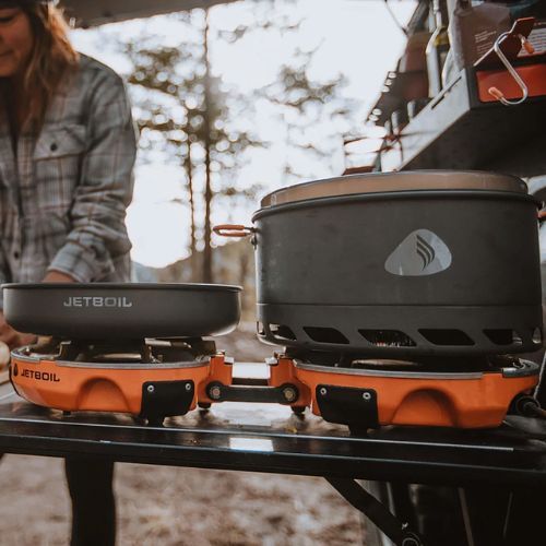 Jetboil Genesis Basecamp Kochsystem Carbon Reisekocher