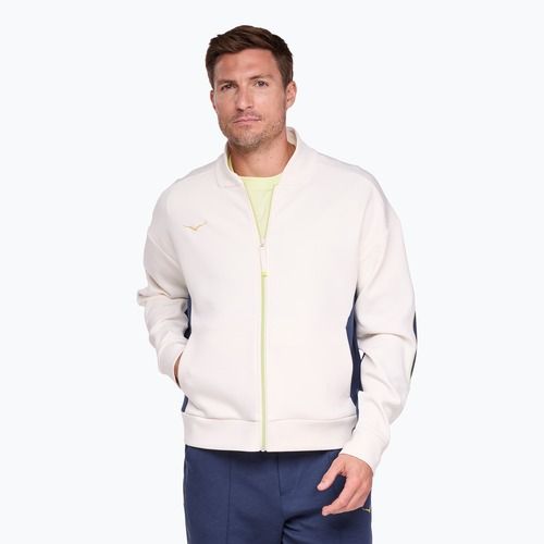HOKA Kaitoro Knit Herren Laufjacke alabaster / versity navy