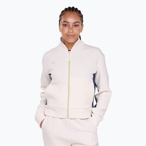 Damen Laufjacke HOKA Kaitoro Knit alabaster / marineblau