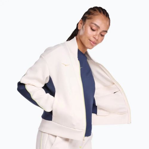 Damen Laufjacke HOKA Kaitoro Knit alabaster / marineblau