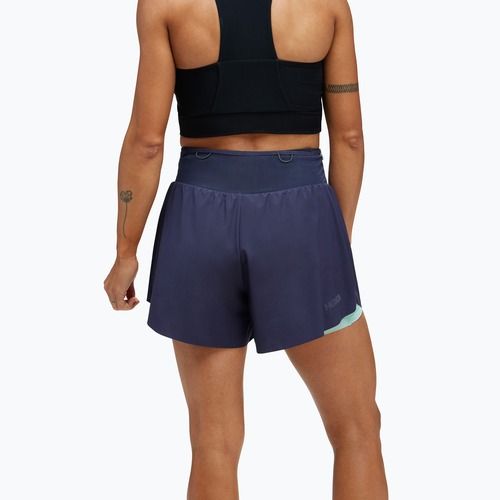 Damen Laufshorts HOKA Skyglide outer space