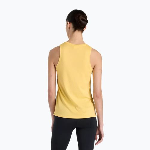 Damen New Balance Jacquard Slim Tank Laufshirt clementine