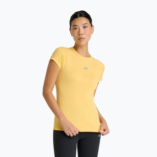 Frauen New Balance Saisonale Jacquard clementine t-shirt