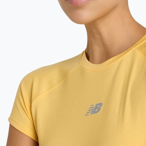 Frauen New Balance Saisonale Jacquard clementine t-shirt