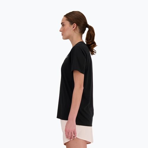 Damen New Balance Essentials SS Laufshirt schwarz