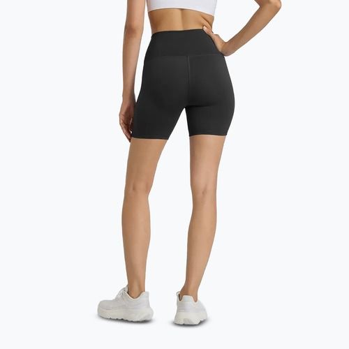 Damen New Balance Harmony High Rise Shorts schwarz