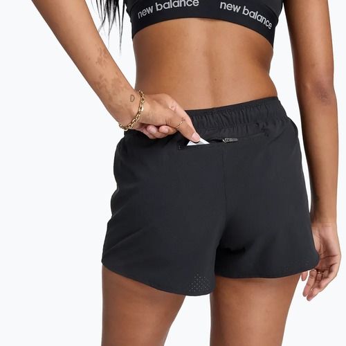 Damen-Shorts New Balance RC Seamless 3" schwarz