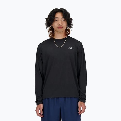 Herren New Balance Athletics Longsleeve schwarz