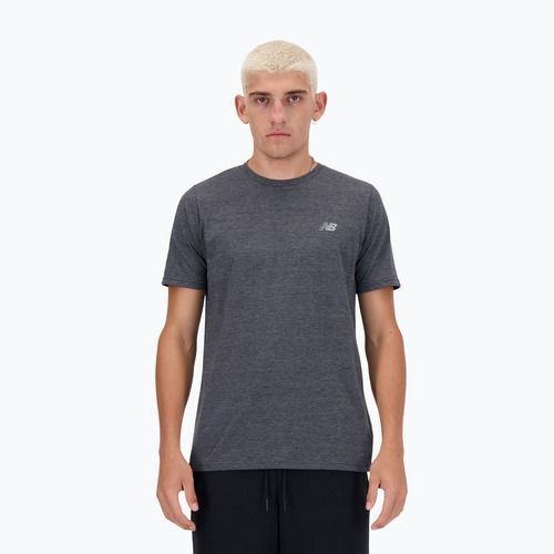 Herren New Balance Sport Essentials Heathertech schwarz heather t-shirt