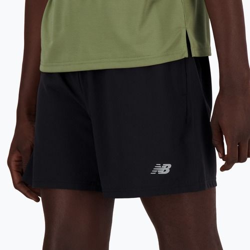 Herren New Balance Sport Essential Lined 5" Laufshorts schwarz