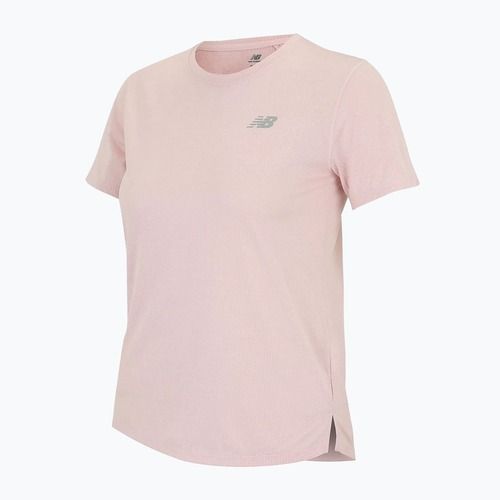 Frauen New Balance Leichtathletik rosesuga t-shirt