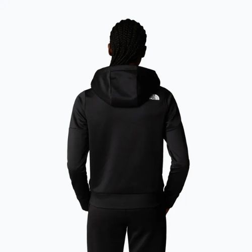 Hoodie Sweatshirt Damen The North Face Reaxion Fleece Full Zip Hoodie tnf black