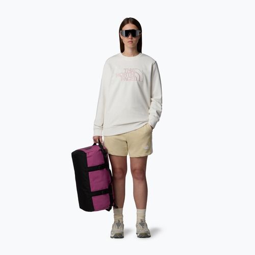 The North Face Damen Drew Peak Light Crew weiß dune/metal rosa Sweatshirt