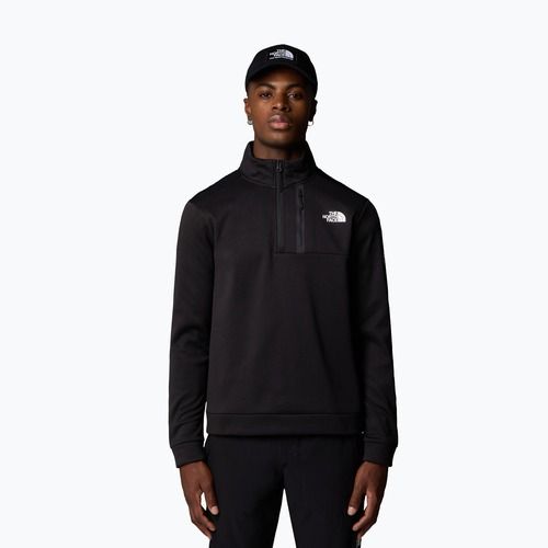 Hoodie Sweatshirt Herren The North Face Mountain Athletics Fleece 1/4 Zip tnf black