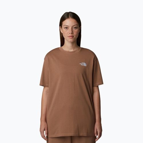 Shirt Damen The North Face Essential Oversize Tee latte