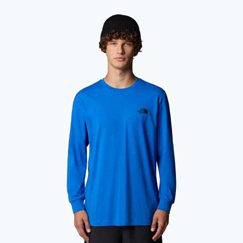 Longsleeve Herren The North Face Box Nse Tee heroblue/tnfblk